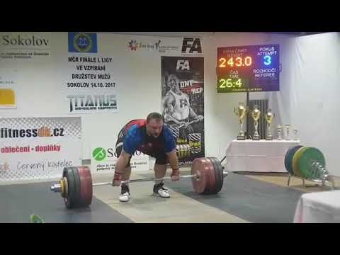 Jirka Orság 243 kg