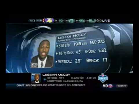 Lesean Mccoy Draft