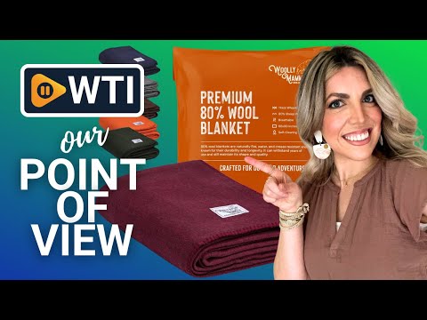 Woolly Mammoth Merino Wool Blanket - Large 66"" x 90 - WTI product video review