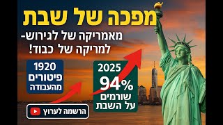## 🕯️ מהפכה של שבת: מאמריקה של גירוש – לאמריקה של כבוד!