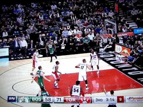 Toronto Raptors & Boston Celtics-Air Canada Centre-Toronto,Ontario-On Saturday,Jan.10,2015  MOV03344