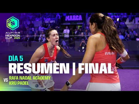 Highlights FINAL | Rafa Nadal Academy vs Krü Padel women | Hexagon Cup 2025