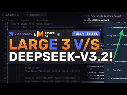 Deepseek V3.2 (Speciale) e Mistral Large 3 (Test Completi): Gli OG sono TORNATI!