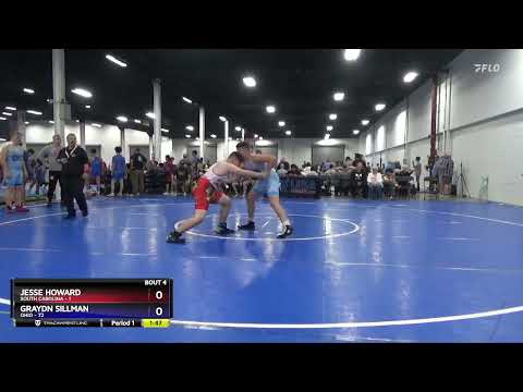 187 Lbs Quarterfinals (8 Team) - Jesse Howard, South Carolina Vs Graydn Sillman, Ohio Fcb6