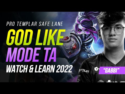 VS KARL..!! TI GABBI TEMPLAR ASSASSIN PRO SAFELANE CARRY - PLAYER PERSPECTIVE 7.31 2022
