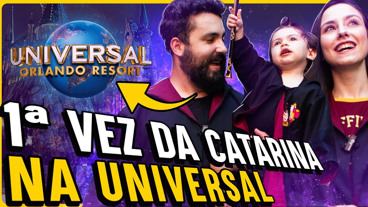 1ª VEZ DA MINHA FILHA EM HOGWARTS | Universal Orlando @GuiadeSobrevivenciadosPaisde1V