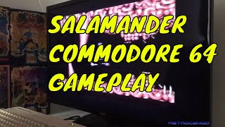 Salamander Commodore 64 gameplay review on ultimate 1541