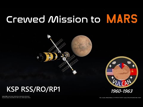 KSP - Crewed Mission to Mars in 1960 - RSS/RO/RP1