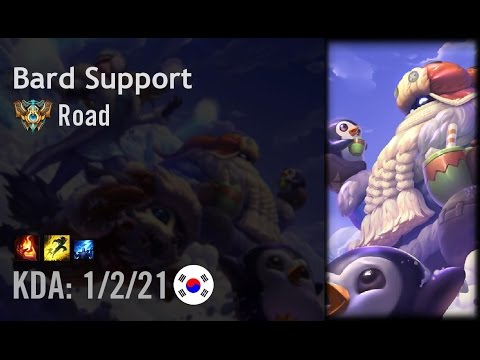 Bard Support vs Soraka - Road - KR Challenger Path 6.4