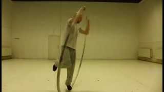 Cyr impro - playing with turns.