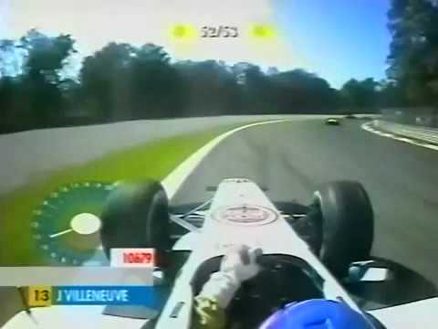 F1 Monza Italian GP 2001   Jacques Villeneuve Onboard Action!