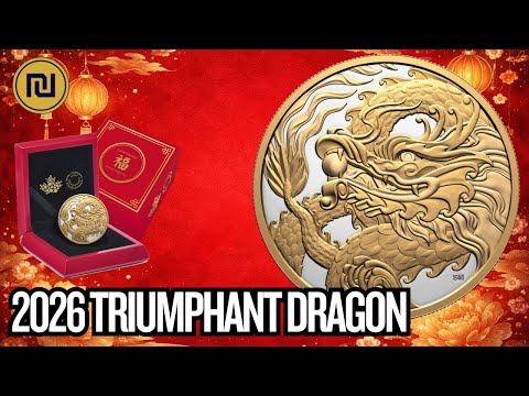 2026 Triumphant Dragon – 5 oz. Fine Silver Coin | Royal Canadian Mint