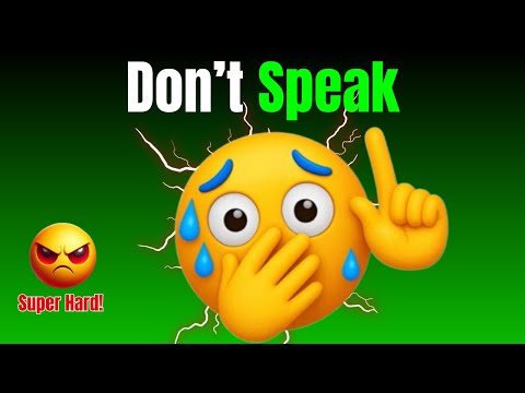 Don’t Speak While Watching This Video 😶 (IMPOSSIBLE Challenge) | Part 2