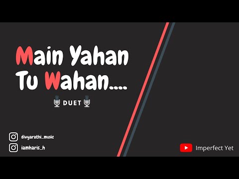 MAIN YAHAN TU WAHAN || DUET SONG || BAGHBAN || AMITABH BACHCHAN || #IMPERFECTYET #hindisong