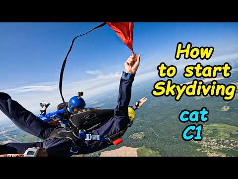 🪂How to Start Skydiving Cat C 1 : AFF Level 3 Skydiving Training🪂