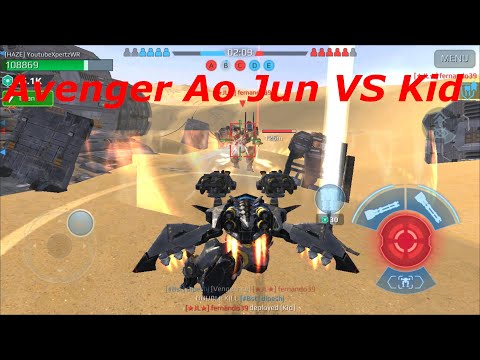 Avenger Ao Jun vs Kid. War Robots