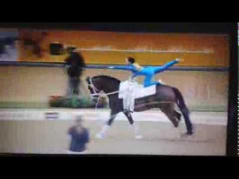 Corinna Knauf - CVI Doha/Katar 2014 Pflicht