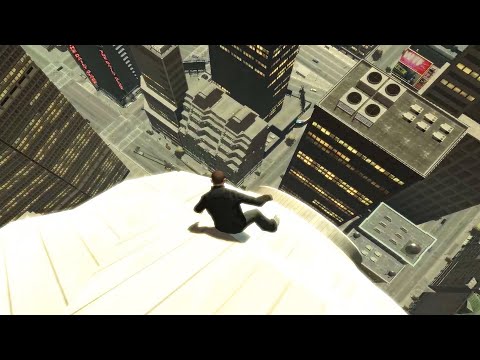 GTA 4 Jumping off Highest Buildings (Euphoria Physics/Ragdolls)