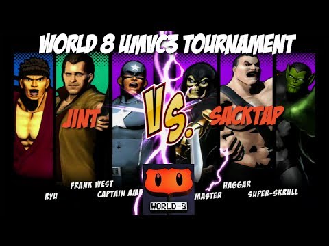 Jint vs Sacktap Grand Finals 1/2 World 8 UMVC3 Tournament
