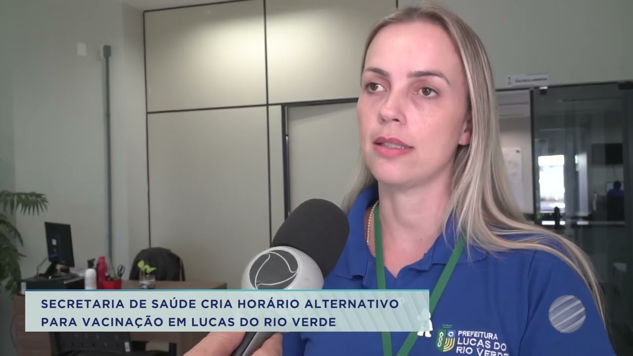 SECRETARIA DE SAÚDE CRIA UM HORÁRIO NO SÁBADO QUE PERMITE A TODOS COLOCAR EM DIA O CARTÃO DE VACINAS