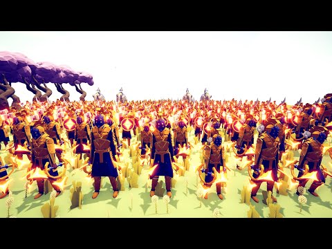 CAN 100x SAMURAI DEFEND CASTLE? - Totally Accurate Battle Simulator TABS