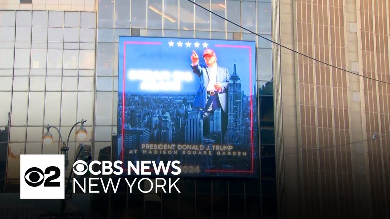 Campaign 2024 comes to NYC with Trump rally at MSG