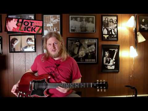Hot Lickz Presents:  Guitar Store Lickz