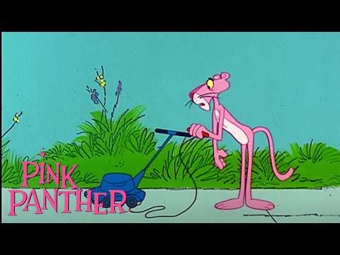 Pink Panther Mows His Lawn | 35-Minute Compilation | Pink Panther Show