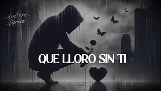 SIN BANDERA- QUE LLORO (LETRA)