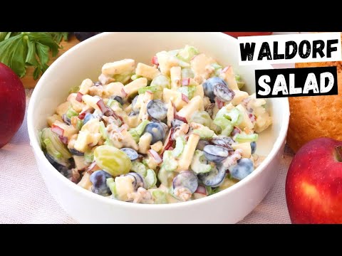Waldorf Salad Recipe: The Classic American Waldorf Salad 🇺🇸