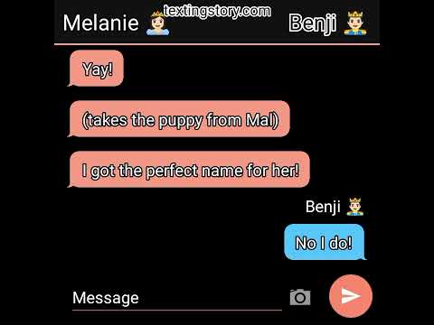 Mal and Ben got their kids a puppy! 💜💚