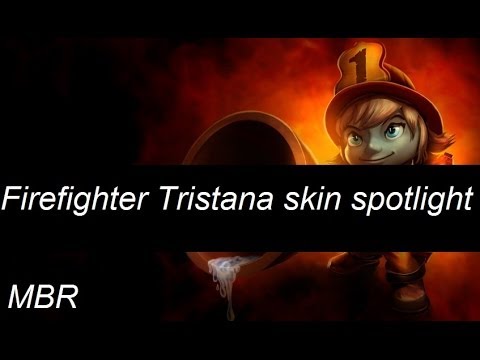 League of Legends - Firefighter Tristana skin spotlight