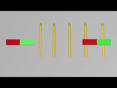 attraction and repulsion of two magnets - explained simply and clearly (new)