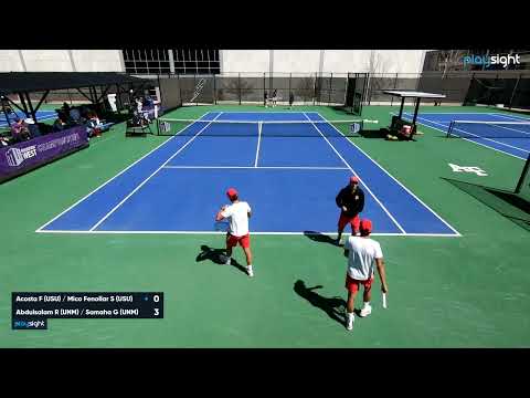 Rafael Abdulsalam/Georgio Samaha v Felipe Acosta/Sergi Mico Fenollar - USU v UNM