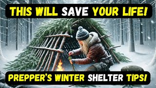 Winter Survival - How To Build a Lifesaving Survival Shelter!