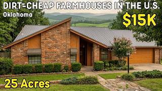 11 Dirt Cheap Farmhouses in Oklahoma with Land — Pure Real Estate Diamonds
