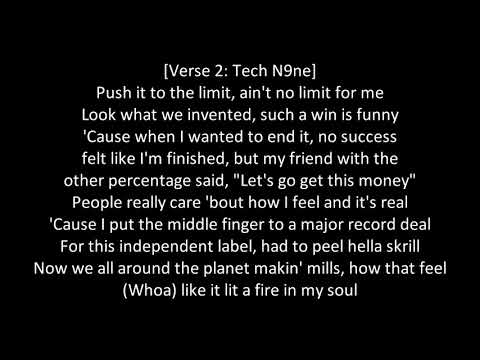 Tech N9ne ft. Navé Monjo - Levitation | LyricsOnScreen