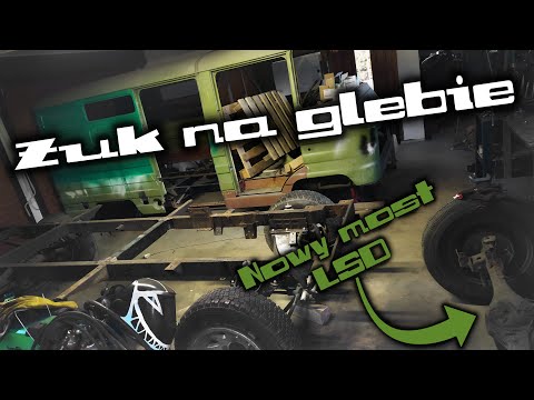 ŻUK NA GLEBIE - czyli przekładka zawieszenia i nowy most z LSD - ŻUK KAMPER #16