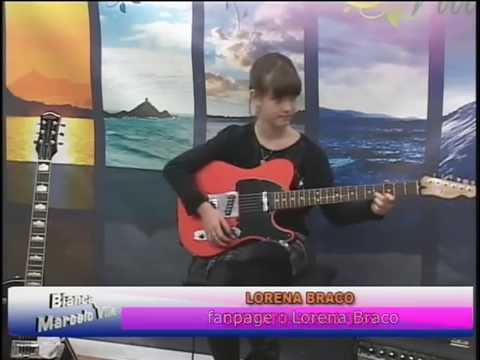 LORENA BRACO (10 anos) - The Good, The Bad and The Ugly e She's a Woman - na TV -