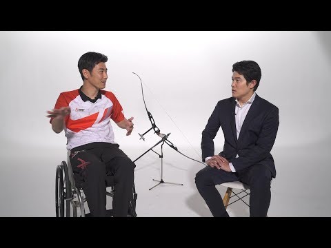鈴木亮平がパラアーチェリー・上山選手にツッコむ!? 「東京2020 大会」へ懸けるそれぞれの熱意