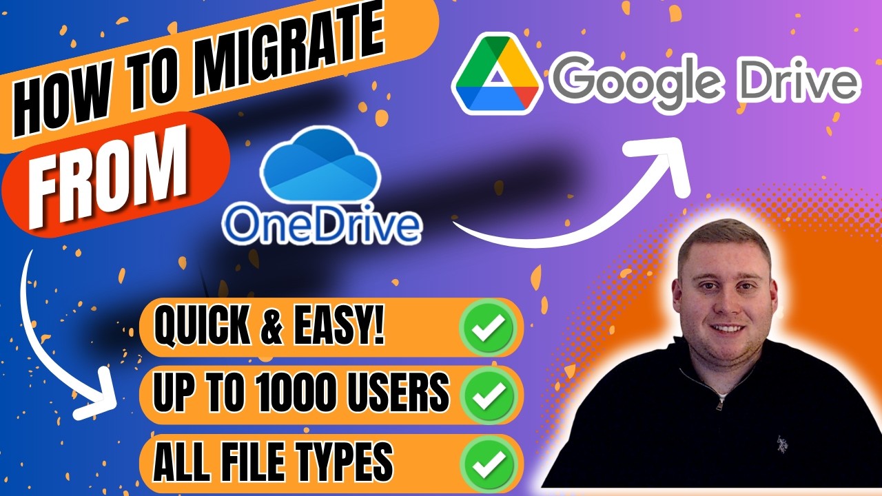 Migrate Data From OneDrive to Google Drive - Quick & Easy!