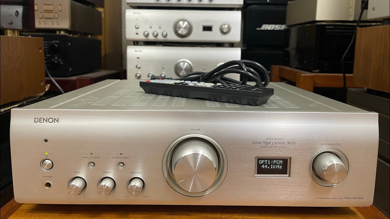Ampli Denon Pma-1600NE D/A giải mã nhạc số 32bit. Máy như mới giá tốt. Lh Hưng Trí 0903.747.111.