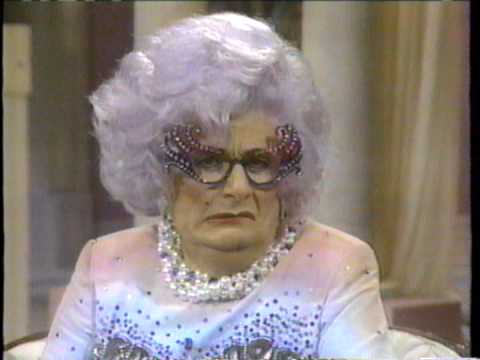 Dame Edna Time - February 1993 - with Roseanne & Tom Arnold