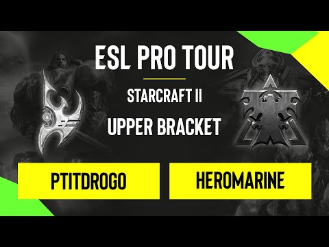 SC2 - PtitDrogo vs. HeRoMaRinE - DreamHack SC2 Masters: Fall - Upper Bracket - EU