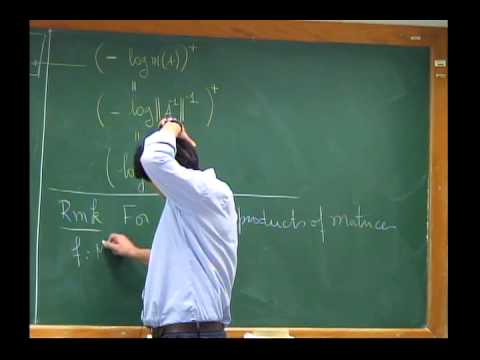 Programa de Doutorado: Tópicos de Sistemas Dinâmicos - Aula 04