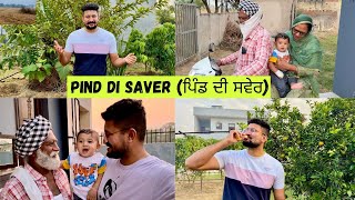 Our Home Garden Tour | ਛੋਟੇ ਪੋਤੇ ਨੇ ਕੀਤੇ ਦਾਦਾ ਦਾਦੀ Busy | Early Morning in Village Punjab