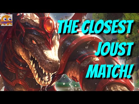 THIS RANKED JOUST MATCH WAS INCREDIBLY CLOSE! | SMITE Ranked Joust - Sobek Gameplay