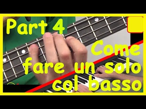 How to Build a Bass Solo on the Most Important Chord in the World PART 4 ​​(Diminished Scale)