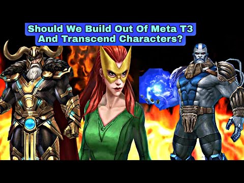 Should We Build Out Of Meta T3 And Transcend Characters? - Marvel Future Fight