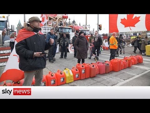Canada Freedom Convoy: 'We'll be here as long as it takes!'